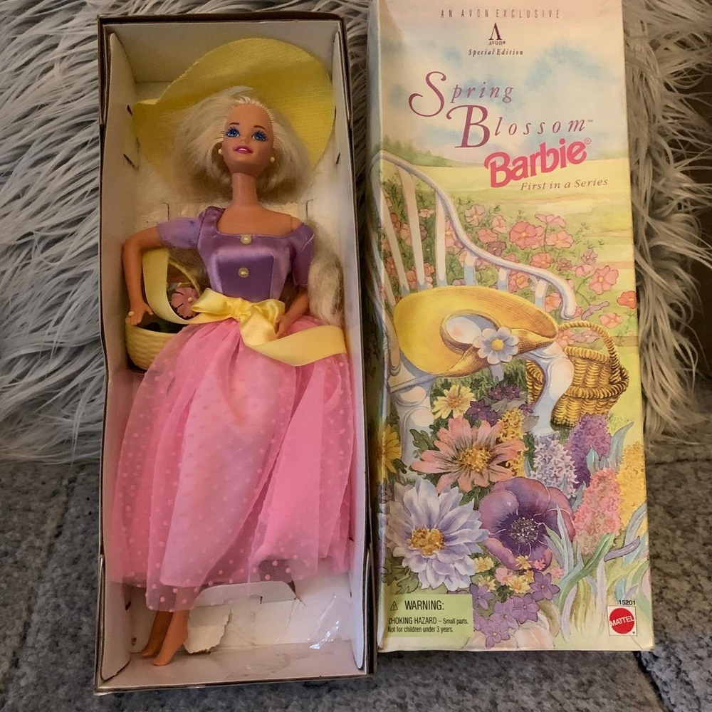 Barbie in Pink and Purple Ensemble with Yellow Hat